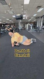 Dumbbell Clamshell