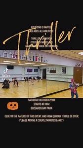 Here’s the Thriller Flash Mob Tutorial. You do NOT have to know the dance to participate. This is for all ages and all abilities. Just join in for fun! Please Share #oplaysisdesigns #thriller #flashmob #costume #parade #trickortreat #free #family #fun #community | O'playsis