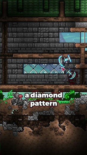 Custom Windows in Terraria | #gaming #terrariabuild #terraria #shorts