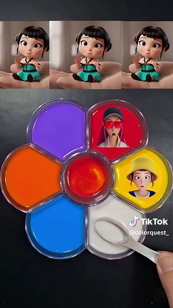 #clayart #trending #colormixing