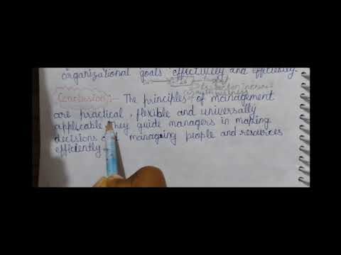 Principles of management#withnotes#chapter-2#class12th