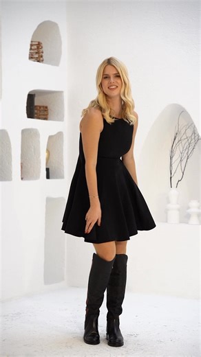 The Gallant Black Leather Knee-High Boot • 100% genuine leather • Strong, structured knee-high design • Built for all-day comfort 👢 Vinci’ye özel rahat kalıba sahiptir. Once you wear it, you’ll feel the difference. | VINCI Leather