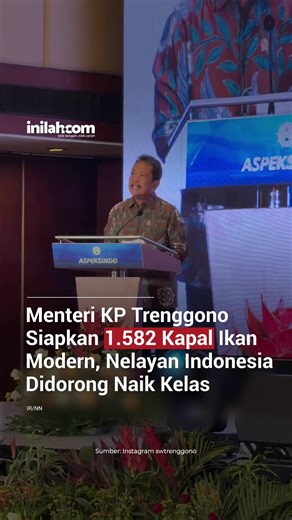 Menteri Kelautan dan Perikanan (KP) Sakti Wahyu Trenggono terus mematangkan program modernisasi armada perikanan nasional melalui pembangunan 1.582 unit kapal ikan modern untuk nelayan di seluruh Indonesia. Program tersebut disiapkan sebagai bagian dari penguatan sektor kelautan dan perikanan nasional sekaligus mendukung operasional Kampung Nelayan Merah Putih (KNMP) di berbagai daerah. Trenggono menjelaskan, pembangunan kapal akan dilakukan secara bertahap mulai 2026 hingga 2028. Dari total 1.5
