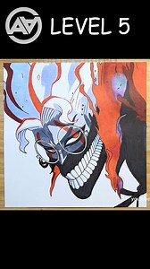 How to draw Okarun in different levels 🔥😎😵‍💫 #drawing #art #okarun #dandadan #kentakakura #anime #manga #animeart #fanart #reelsfbシ #artist #sketchbook #fyp #artwork #granny #ohuhuart #illustration #speedart #drawwithaid | Draw With Aid