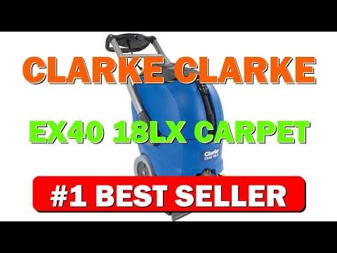 Clarke Clarke EX40 18LX Carpet Extractor (56265505) - B08KSDLYGQ