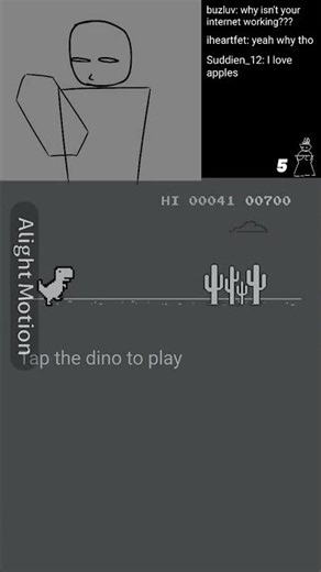WHY DINO CHROME WHY😭😭 #alightmotion #digitaldrawing #fyp #chrome #animationshorts