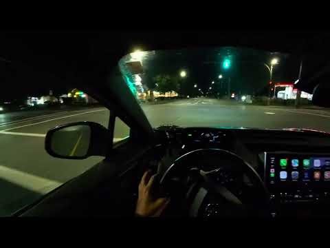 4K POV Night Drive 🌙 | Relaxing City Lights | No Music