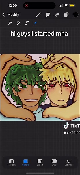 Bakudeku Slime Fanart: Celebrating My First Drawing