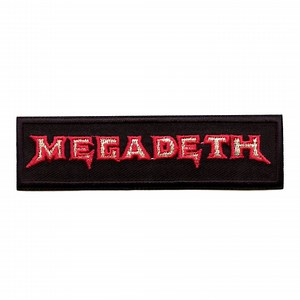 Megadeth Patch Rock Font Logo Embroidered Iron on EG3 - Etsy Canada