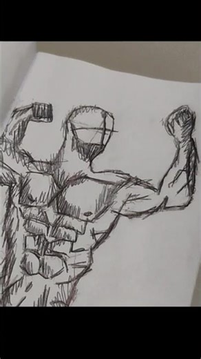 TUTORIAL corpo musculoso estilo anime no canal 👇🏻