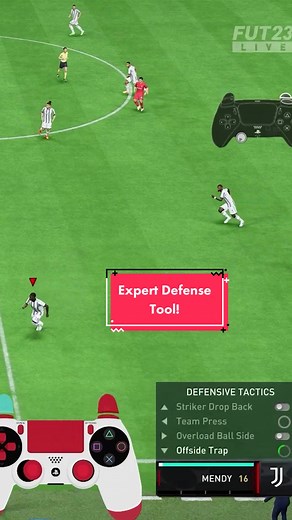 The offside trap is an expert tool in defense and once used correctly it can help you defend really easily. However without the right timing, you can find yourself in a hard situation as well. Check out our FREE lesson to find out more about it, the link is in bio! #FIFA23 #tutorial