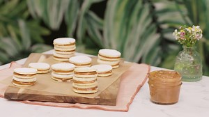 Even if baking stresses you out, some treats are worth the extra effort — like these Peruvian alfajores, or dulce de leche cookies! - Just Eat Life | Tastemade