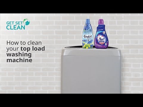 How to Clean your Top Load Washing Machine