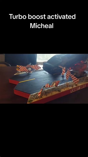 Custom Action Figures Diorama with KITT Turbo Boost