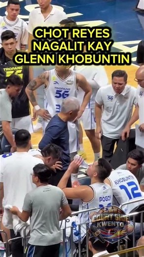 Feeling the pressure! Coach Chot raises his voice at Khobuntin! #pbafinals #talkntext #ginebra