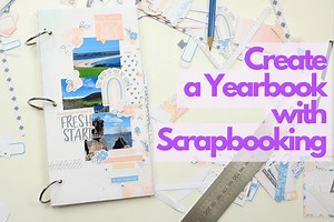 Online Create a Yearbook with Scrapbooking Course · Creative Fabrica