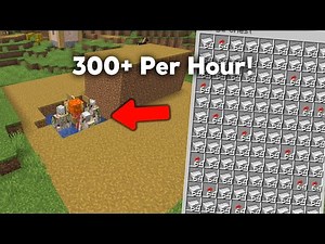 Early Game Iron Farm Tutorial | 300+ Iron per Hour!