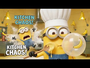 We thought the Minion was cooking... kitchen chaos! | Minion | cartoon | funny | kids | family |