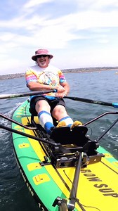 Remember Bob? Earlier this year, he tried rowing for the very first time, at the San Diego Crew Classic, no less! 🚣‍♂️👏 Proof that anyone can pick up an Oar Board® and experience the joy of gliding over the water. Way to go, Bob! 👉 www.oarboard.com | Oar Board SUP Fit On Top Rower