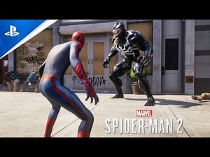 Venom Boss Fight in free roam mod in Marvel's Spider-Man 2 PC
