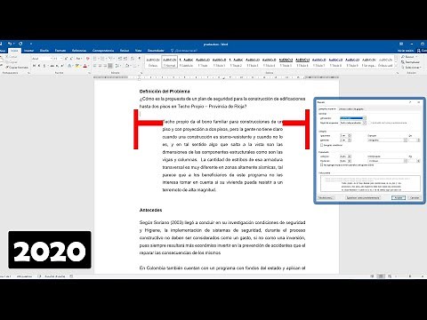 Como poner sangría en Word