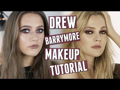 Drew Barrymore makeup tutorial | Doppelgänger week | EmmasRectangle