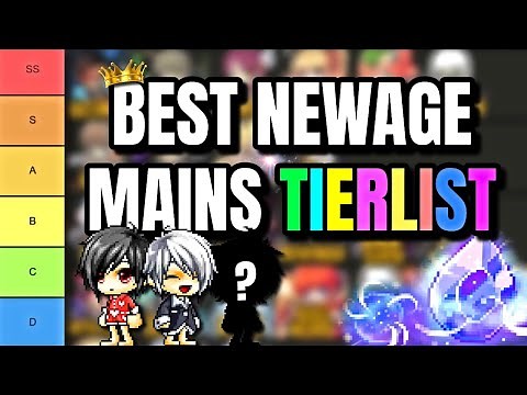 Maplestory Reboot BEST NEW AGE Mains TIERLIST
