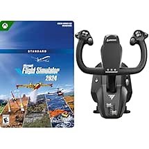 Thrustmaster TCA Yoke Boeing Edition + Microsoft Flight Simulator 2024 Standard [Digital Code] – Play on Xbox Series X|S and Windows PC