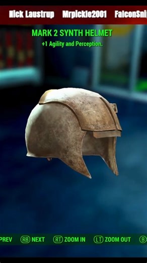 Fallout 4 | Armor | Mark 2 Synth Helmet