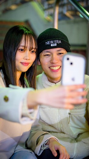 大学生カップルの青春ストリートスナップ！