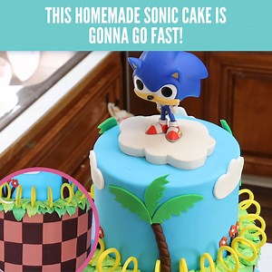This Homemade Sonic Cake Is Gonna Go FAST!🍰 | Sugar Geek Show