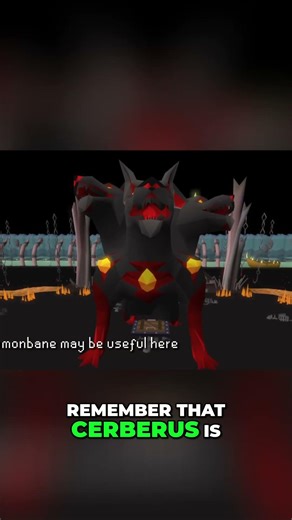 Cerberus Boss Guide: Slayer & Gear for Taverley Dungeon #shorts