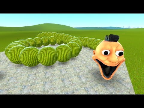 I FOUND NEW ROBLOX HUNGRY HAMOOD HABIBI WORM in Garry's Mod with Spider Man! #2