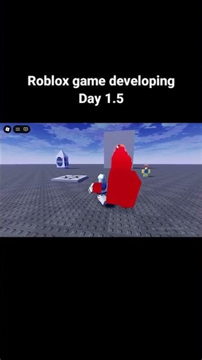 Day 1.5 of roblox game developing #roblox #games #robloxdevlog #robloxshorts #robloxgames