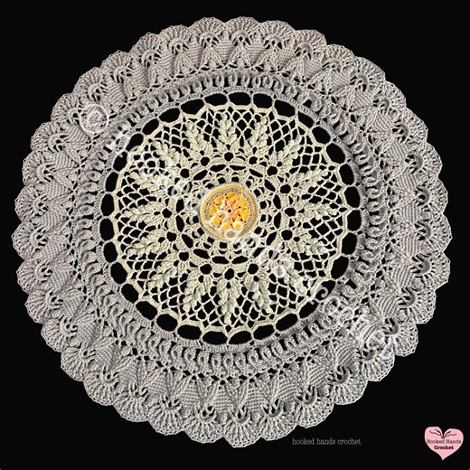 DIGITAL - Cinderella - Inspired by Disney - Crochet Mandala - Art Print - Children's room - movie theater - living room - home - homeware