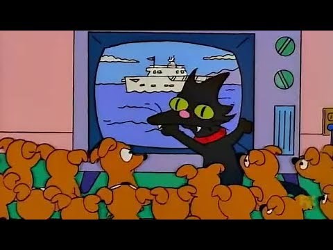 The Simpsons - Get That Cat Out Of The Way