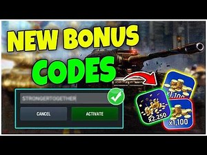 WORLD OF TANKS BLITZ CODES 2026 🎁 WOT BLITZ CODE 2026