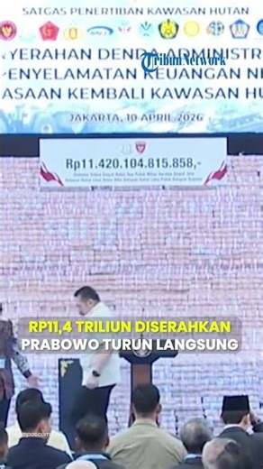 A 'Mountain of Money' worth Rp 11.4 Trillion, Over 2 Meters High, Revealed as a Result of Forest ...