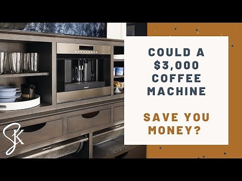 Could a $3,000 Built In Coffee Machine Save you Money? Wolf EC24, EC24S & Bosch BCM8450UC