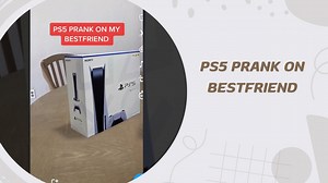 PS5 PRANK ON BESTFRIEND