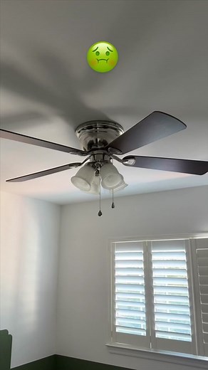 Replacing a dated ceiling fan is a simple but HUGE upgrade to any room… and they make them better than ever now!