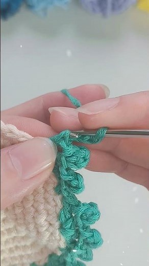 Beginner Crochet Eding Stitches Tutorial for Baby Blanket #crochetborder #crochett #crochetblanket