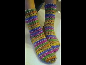 Basic Top Down Socks for Kids Pattern Intro