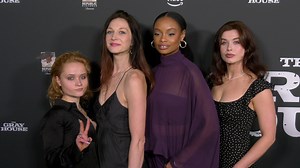 Ella Schrey-Yeats, Hannah James, Amethyst Davis, and Catherine Hannay "The Gray House" exclusive screening red carpet | Arrivals