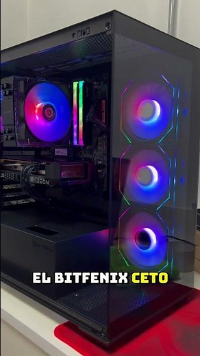 Buscas el gabinete ideal para armar tu propio pc gamer? El BitFenix Ceto 300 es ideal para ti! 🤩#pc