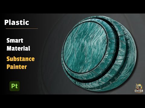 Learn to Create a Plastic Smart Material in Substance Painter | Step-by-Step for Beginners!