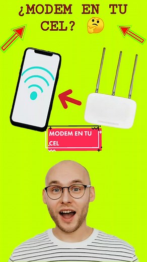 MODEM EN TU CEL 😱😎📱