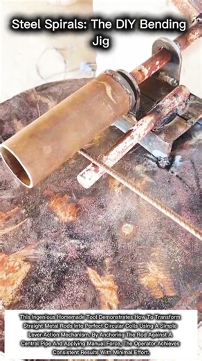 Steel Spirals: The DIY Bending Jig