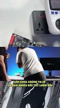 650W vs 750W vs 1000W: Nguồn máy tính càng TO càng tốn điện??