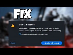 How to Fix Rainbow Six Siege Crashing on PC, Xbox & PS5